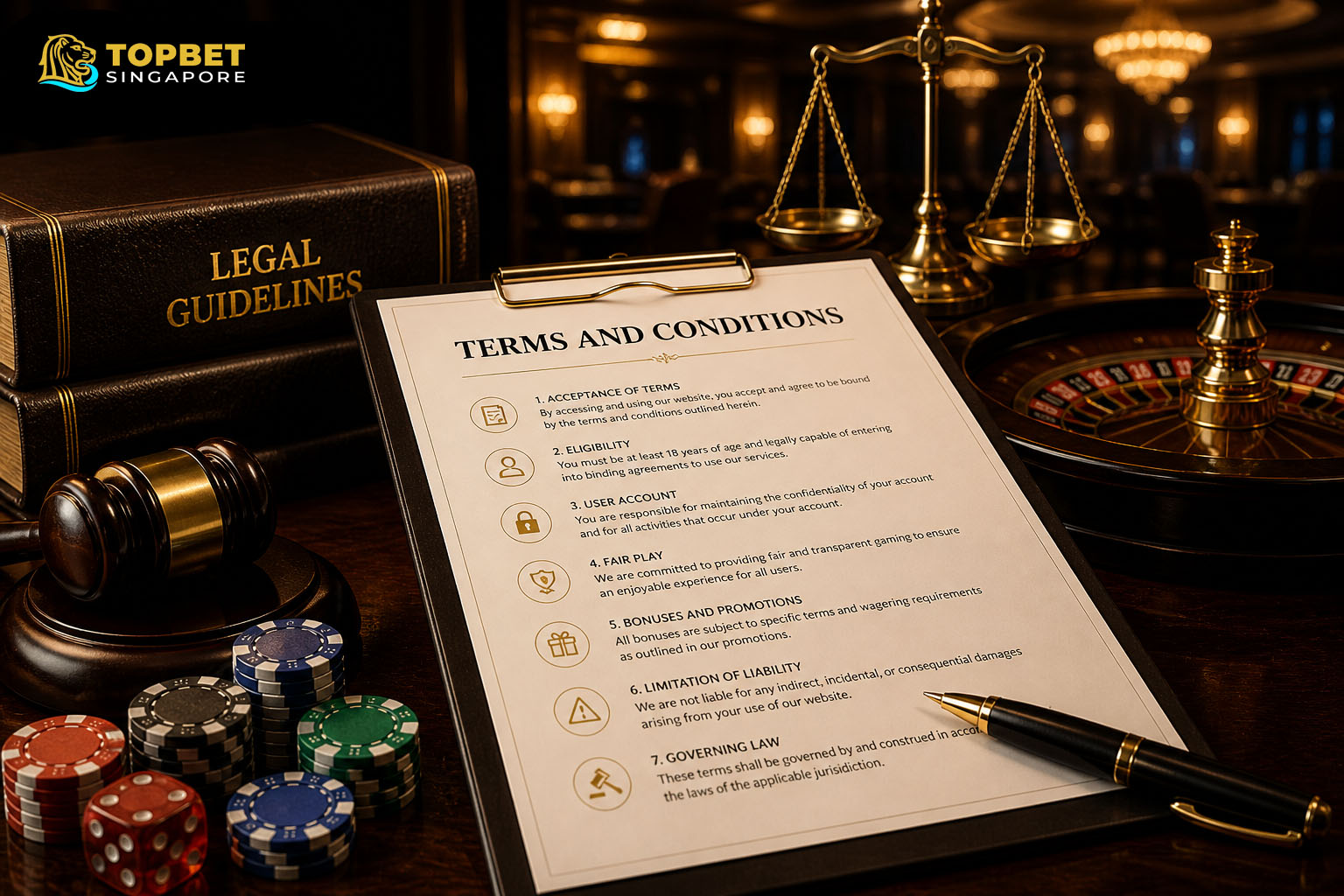 Top Bet SG Terms and Conditions